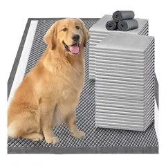 EVERSO - 120 Pañales Tipo Sabanillas Mascotas Perros Y Gatos 60x90 Cm
