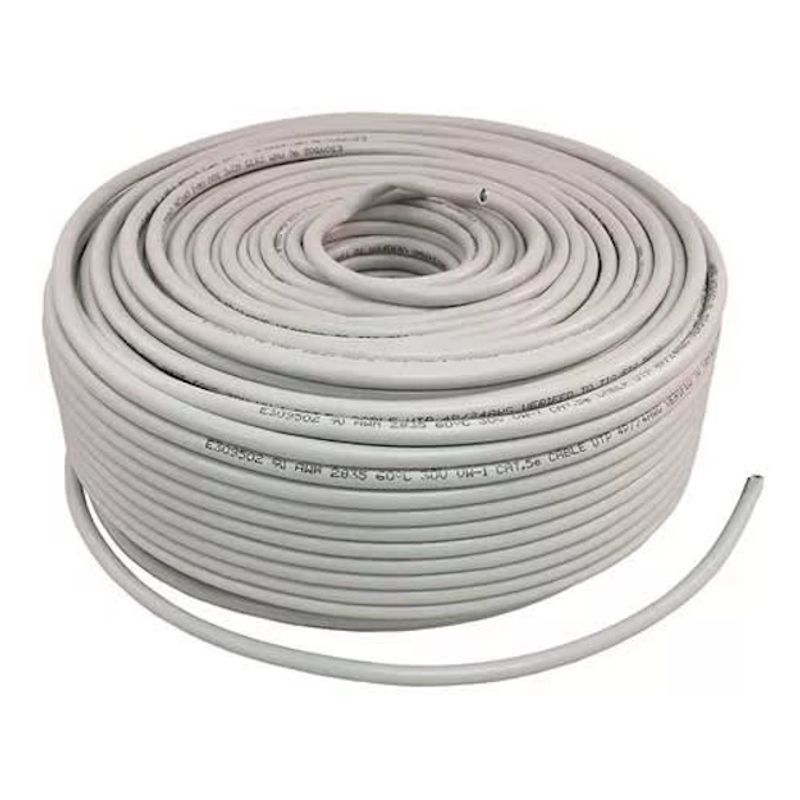 MALIK - Cable UTP Cat 7 Premium 100m-Instalación Fácil en Interiores