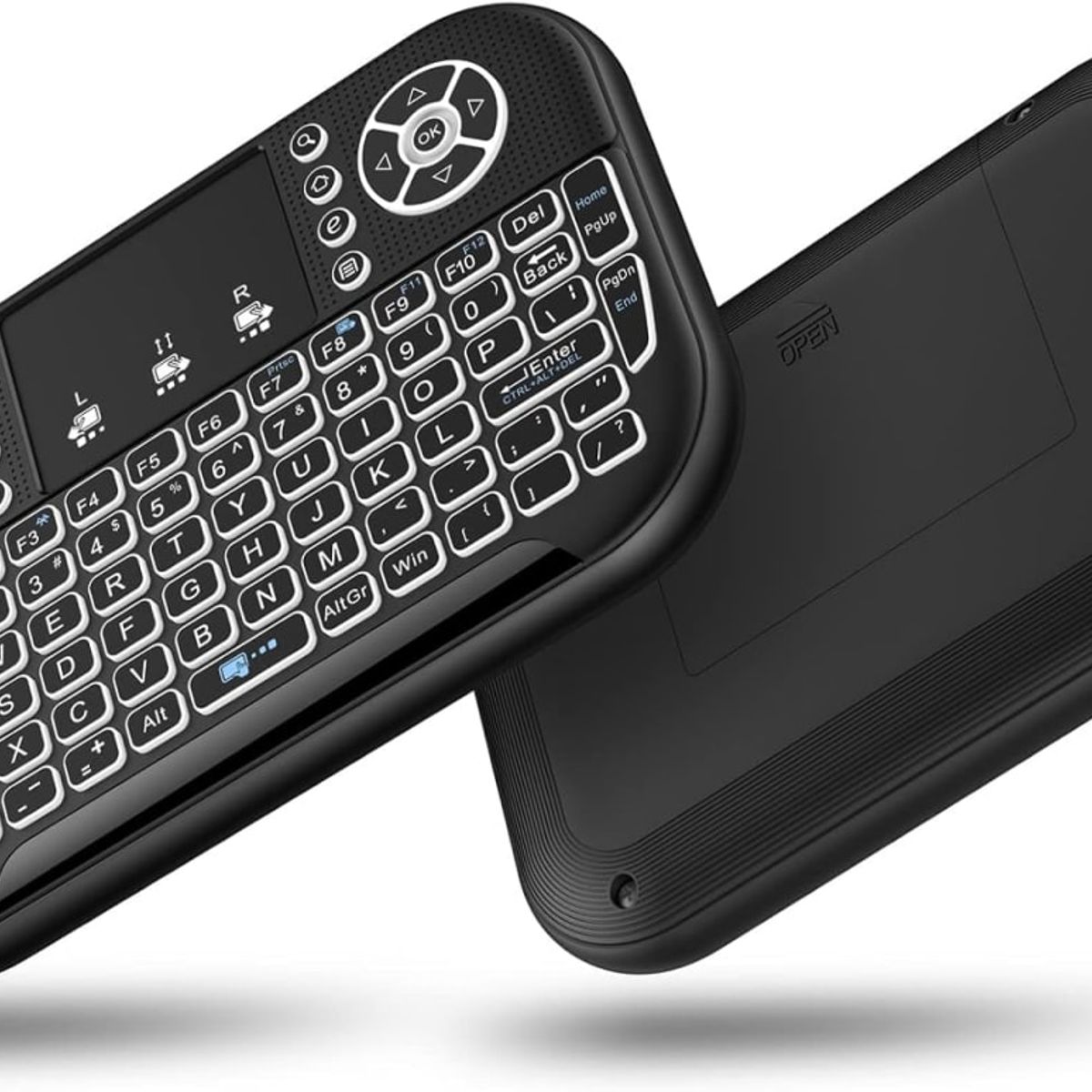 MALIK - Teclado Bluetooth Iluminado para Navegación en TV