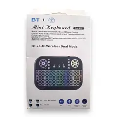 MALIK - Teclado Compacto Iluminado para Smart TV y Android