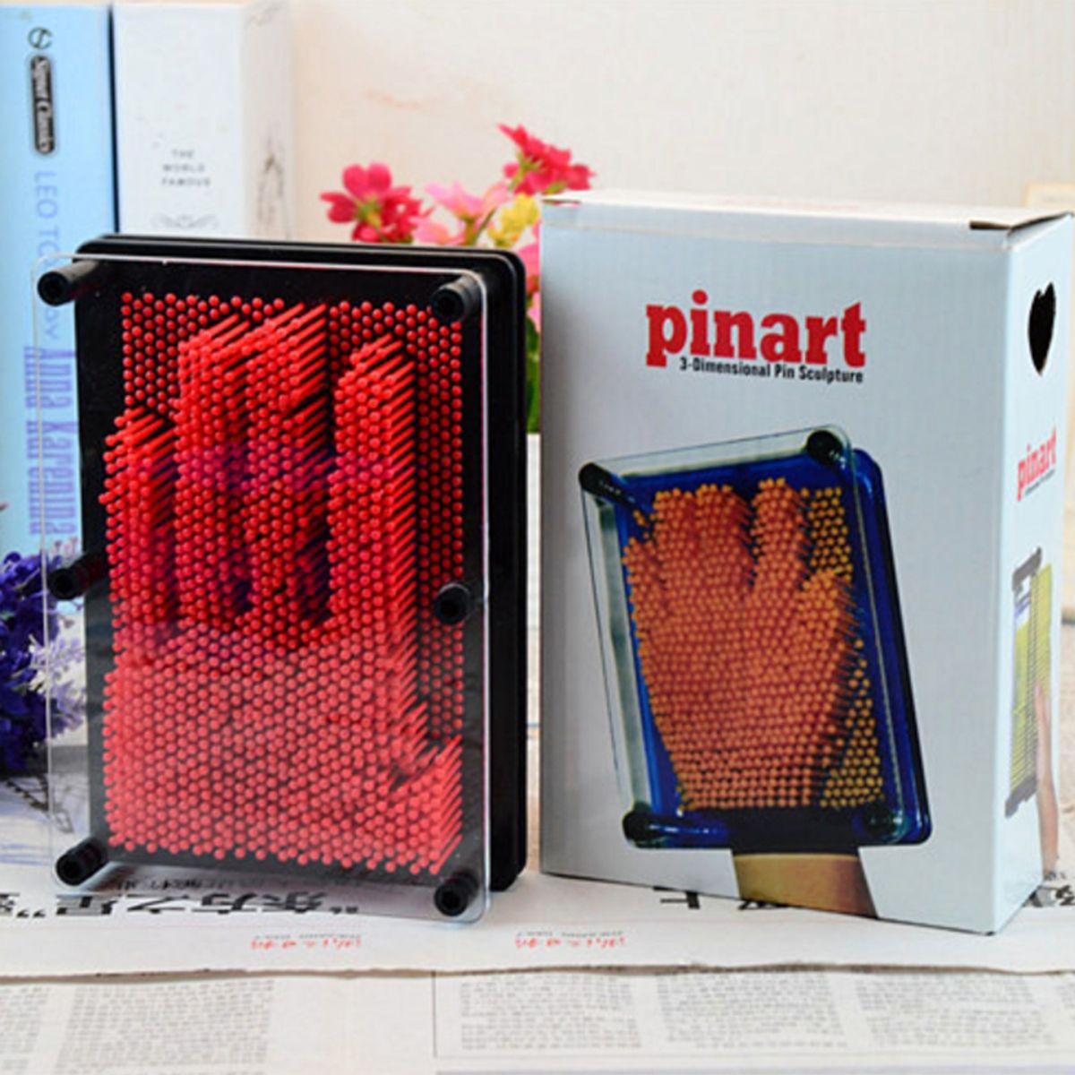 ATURE - Pinart 3d Huella De Mano Pintura Diy Juego Antiestrés Juguet