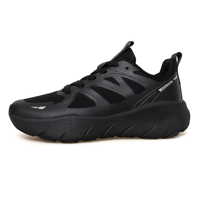 DANWEILE - Zapatillas correr profesionales para hombre y mujer-Negro