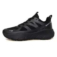 DANWEILE - Zapatillas correr profesionales para hombre y mujer-Negro