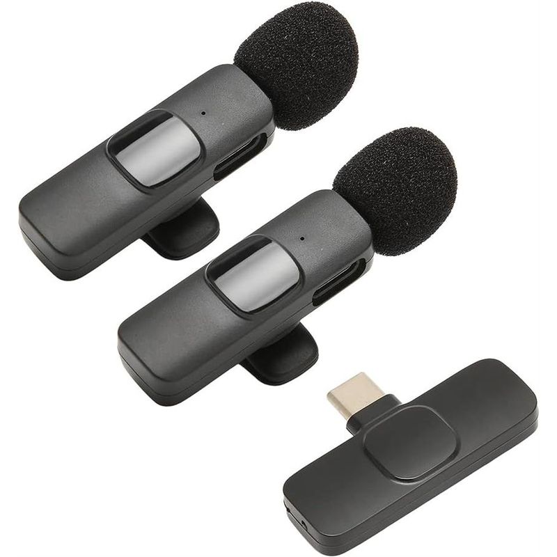 MALIK - Micrófono Inalámbrico K9 - Compatible con iOS y Android