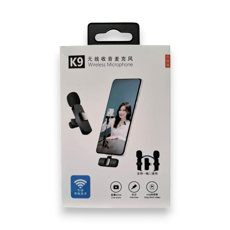 MALIK - Micrófono Lavalier K9 - Calidad y Portabilidad en Uno