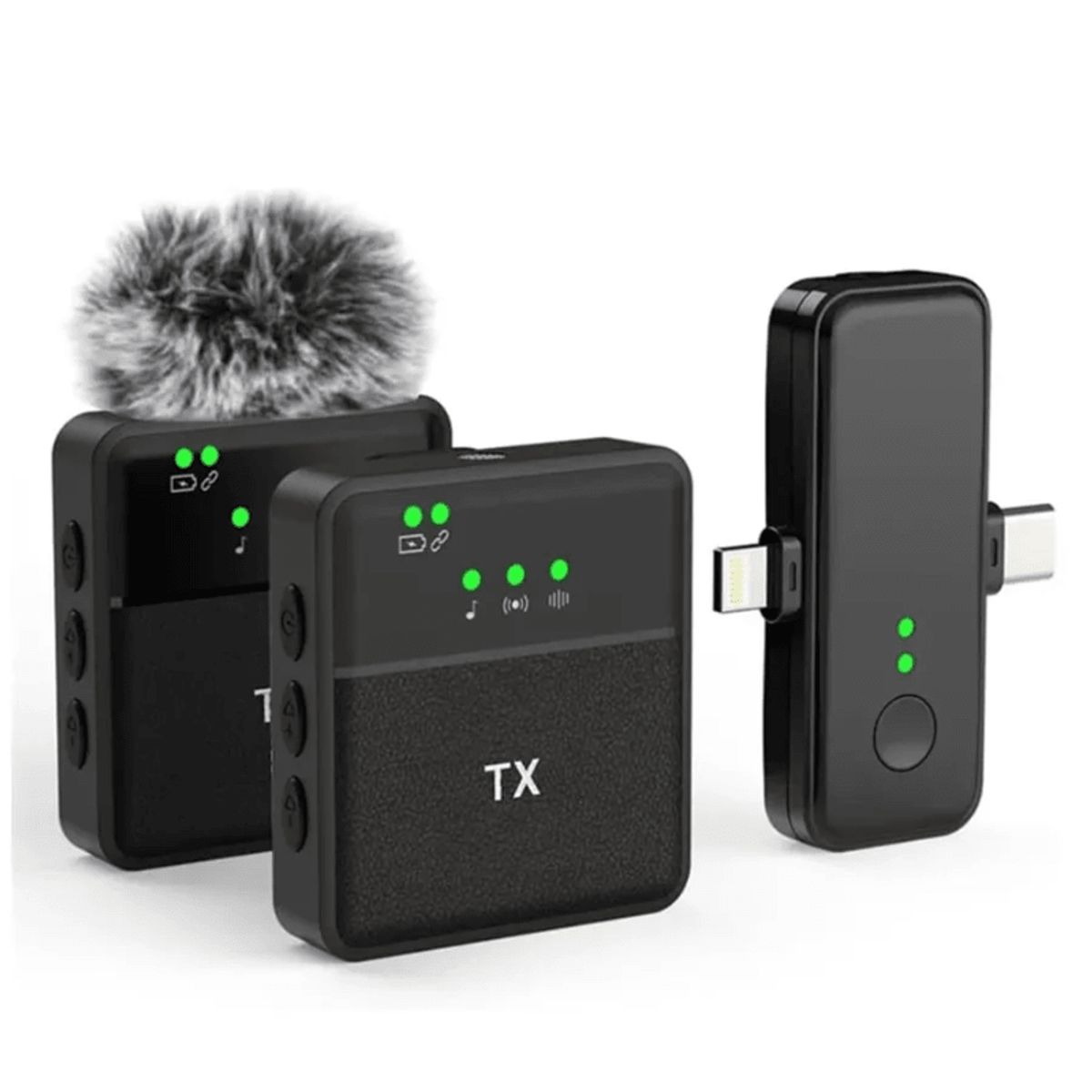 MALIK - Micrófono Lavalier USB-C para Grabaciones Profesionales