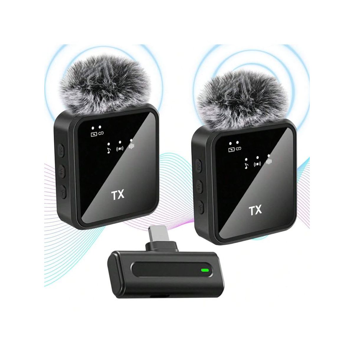 MALIK - Mic Lavalier Plug & Play para Creadores de Contenido