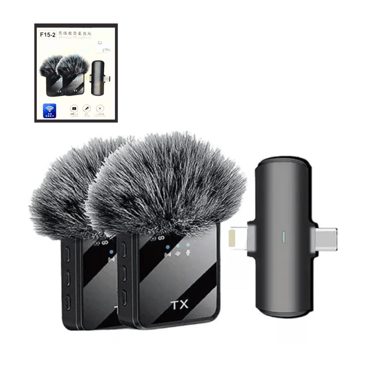 MALIK - Mic Lavalier Plug & Play para Creadores de Contenido