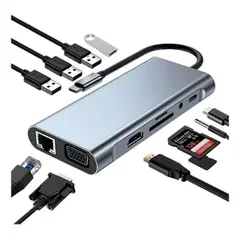 MALIK - Docking Station 9591A - Conectividad Completa