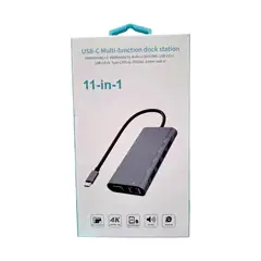 MALIK - Estación de Acoplamiento 11 en 1 con USB 3.0 y Carga