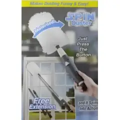 GENERICO - Plumero Eléctrico Motorizado Spin Duster