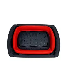 GENERICO - Colador Plegable Rectangular De Silicona lavaplatos 34319 SKU: TN