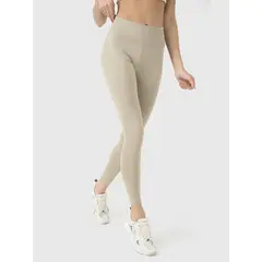 BSOUL - Calza Deportiva Mujer Long Legg Luna Beige
