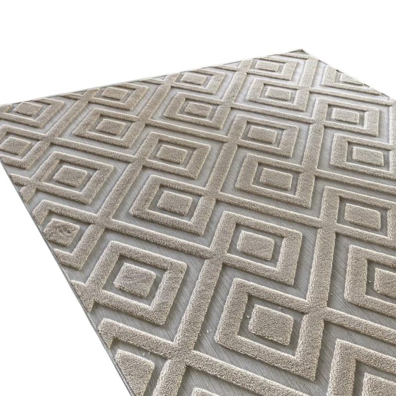 ANGELES DEL HOGAR - ALFOMBRA ANTIDESLIZANTE DE ALGODON 160X200CM