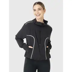 BSOUL - Cortaviento Mujer Wind Jacket Negro