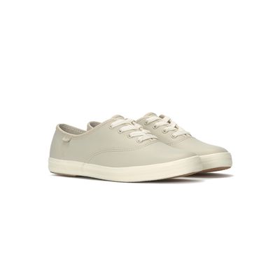 Imagen 2 del producto Zapatillas Cuero Mujer Champion Leather Crema