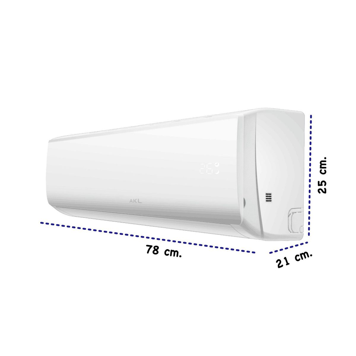 AKL - Aire Acondicionado Inverter Wifi 12.000 Btu