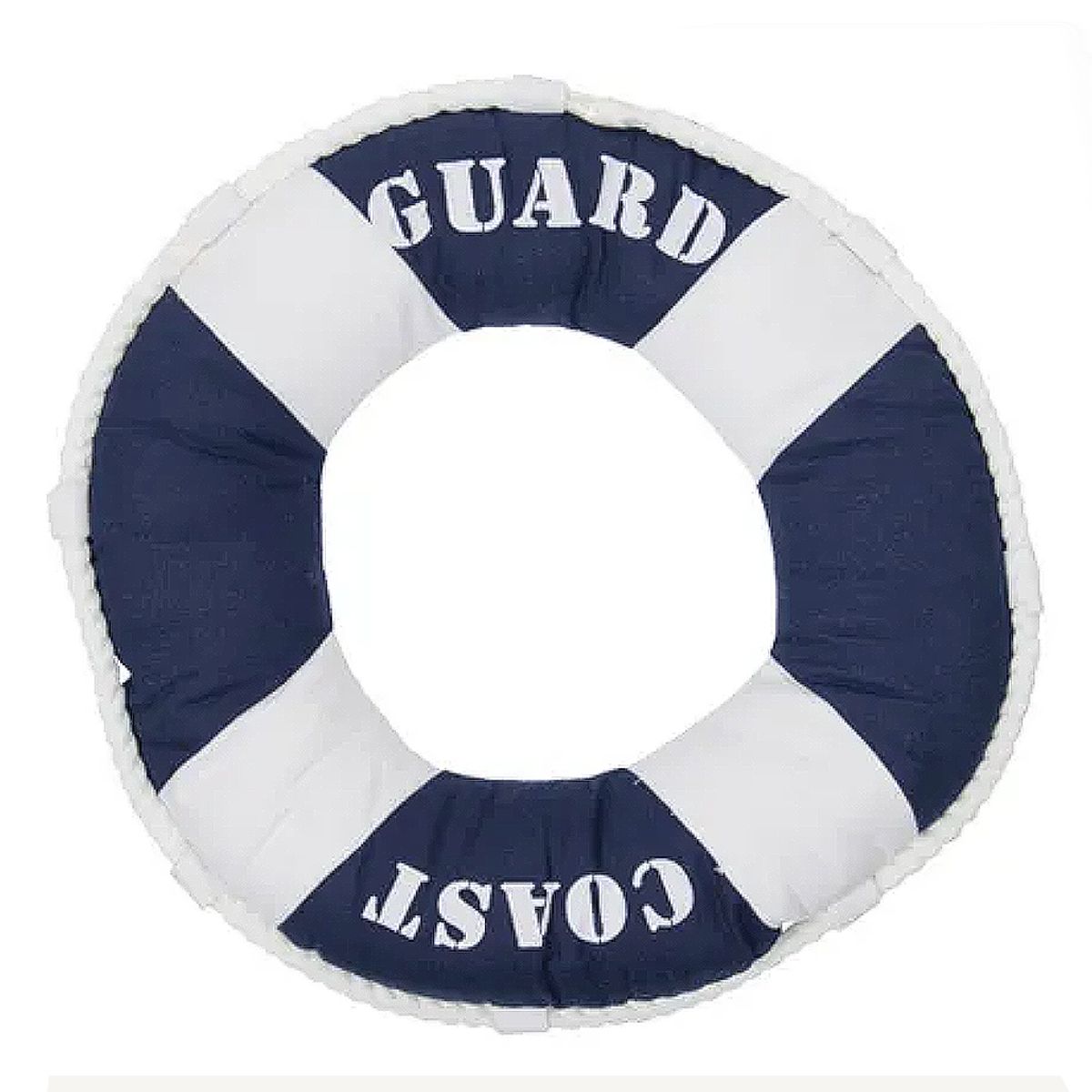 MONTREAL - Cojin Decorativo Salvavidas Decoración Náutica Marina Estilo Marinero