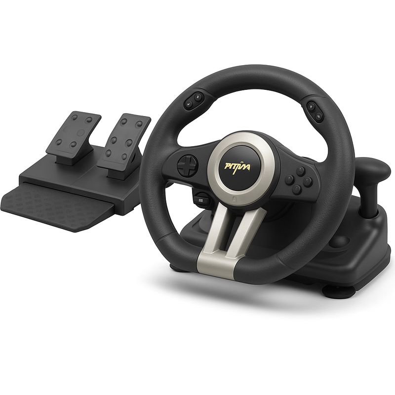 MOVI - Volante Simulador Gamer con Pedales