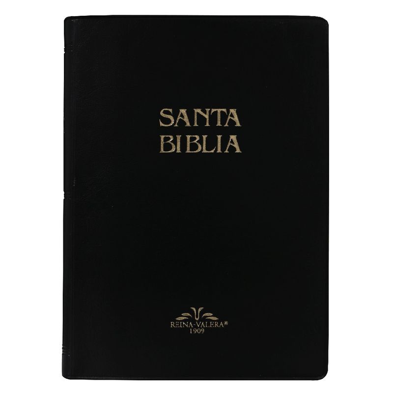 KOREAN BIBLE SOCIETY - Biblia Reina Valera 1909 vinil negro canto rojo