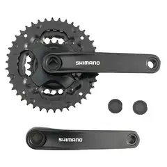 SHIMANO - VOLANTE TOURNEY FC-TY501 678-SPEED 170MM 42X34X24T NEGRO