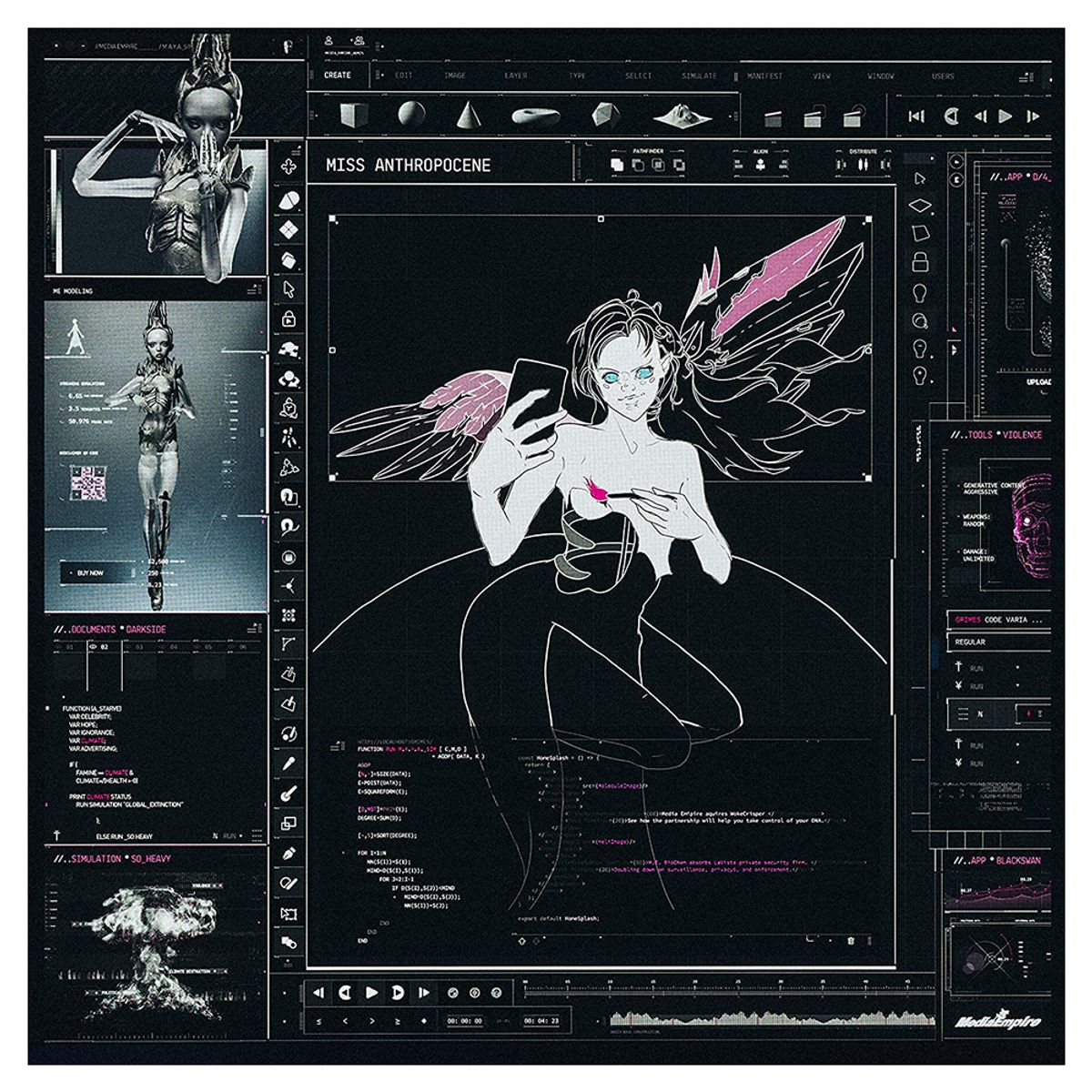 GENERICO - Grimes -Miss Anthropocene- Vinilo