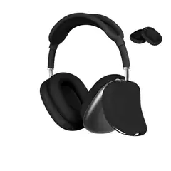 GENERICO - Funda Carcasa Silicona Para AirPods Max Antigolpes & Rayados Negro