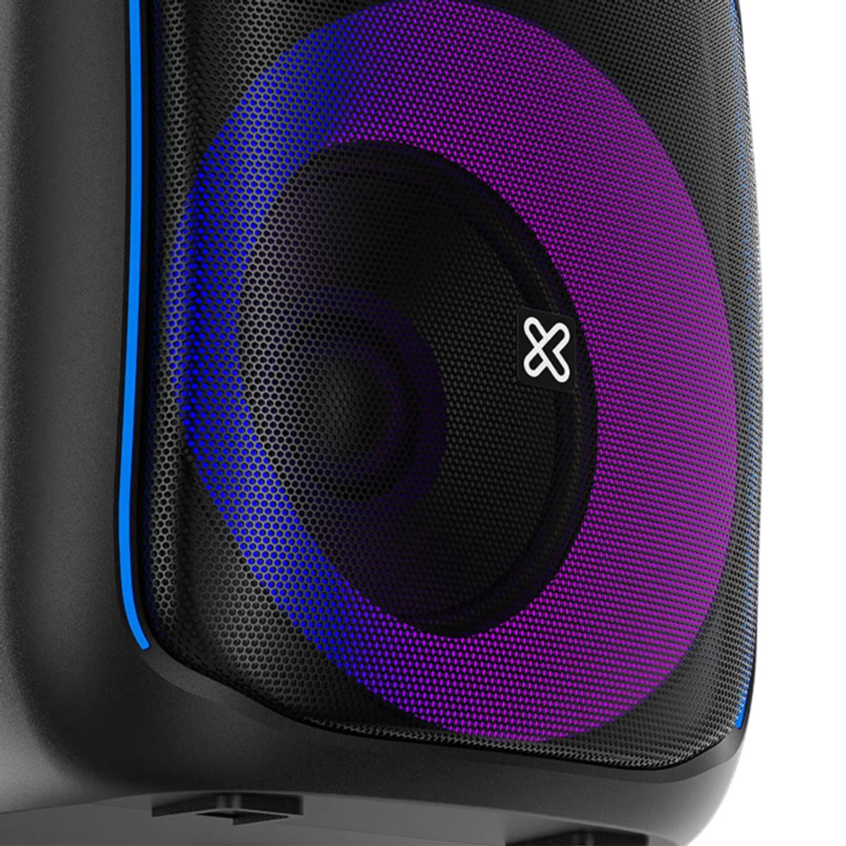 KLIP XTREME - KlipXtreme KLS-655, BoomBlaster Parlante Portátil 1800W, Subwoofer 6.5”, Luces LED Dinámicas, Batería 7h, Función TWS