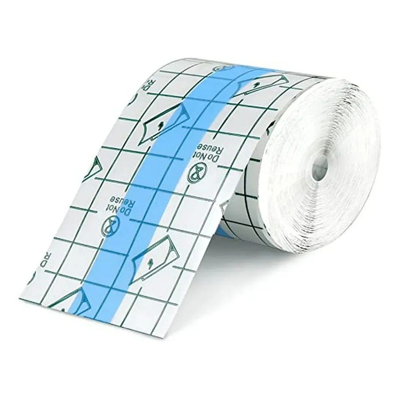 GENERICO - Parche Adhesivo Transparente 5cmx10mts Tatuajes Impermeable