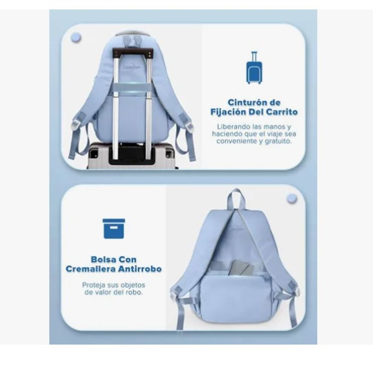 OFERTABKN - Mochila Urbana Escolar Para Viaje Bolsa Notebook Antirrobo
