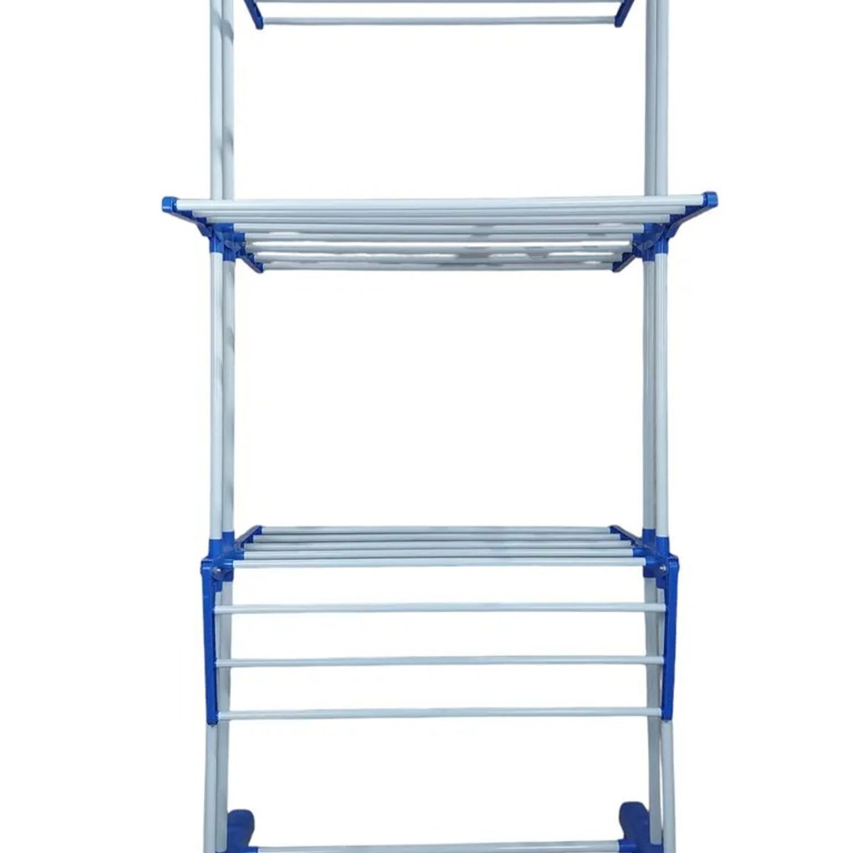 GENERICO - Tendedero para Ropa Movil Plegable Tres Niveles