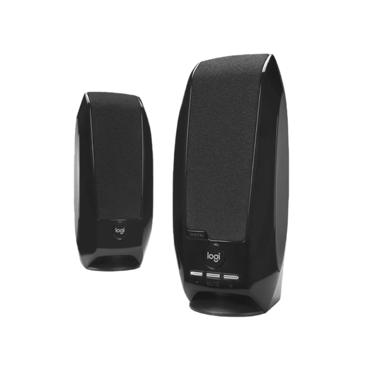 LOGITECH - Logitech S150, Parlantes Estéreo USB-A, 2.0W, Control Volumen, Audio PC, Oficina, Negro