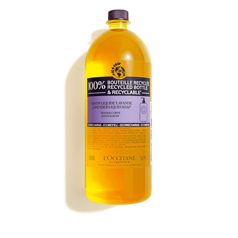 LOCCITANE - Refill Jabón Líquido Karité Lavanda 500 ml LOCCITANE