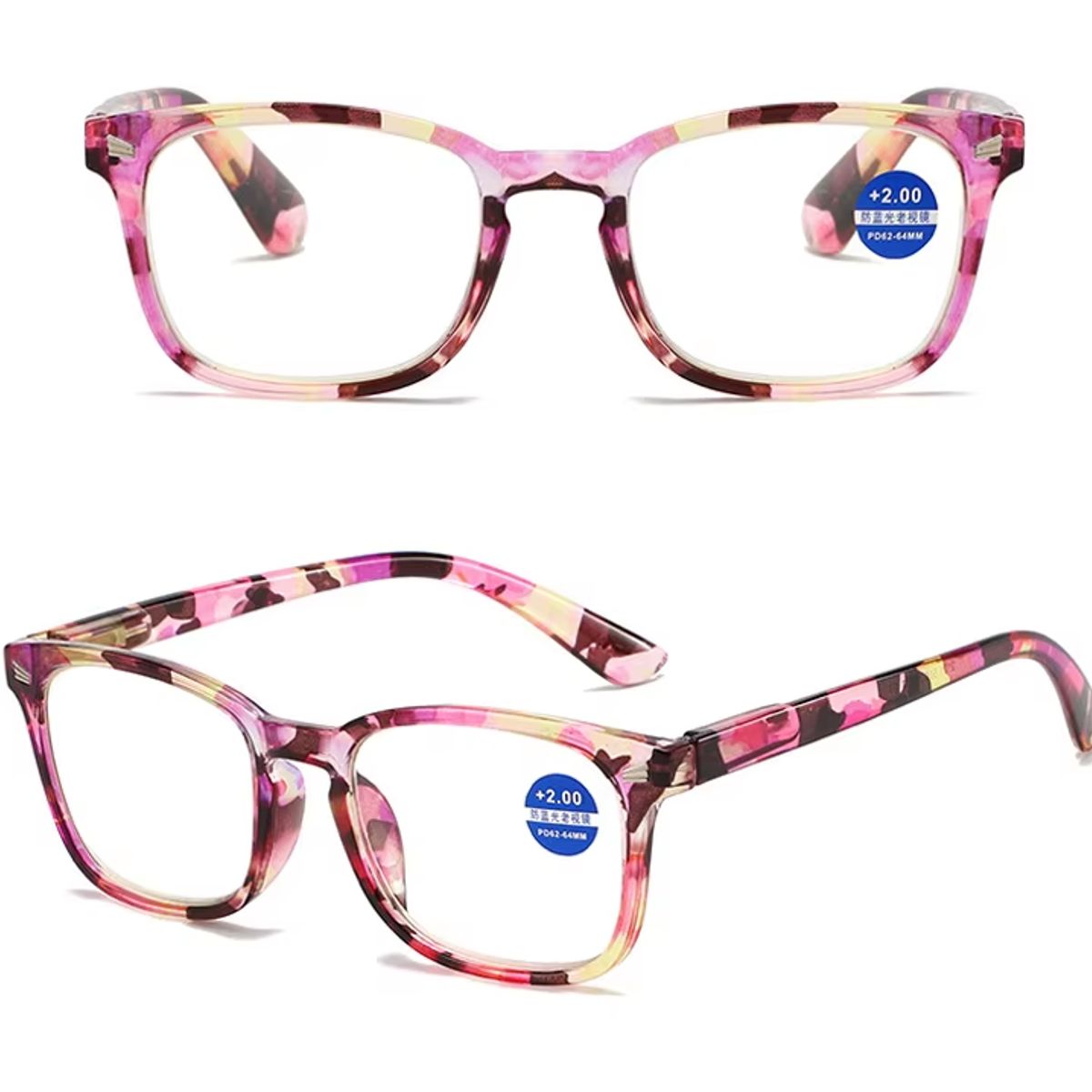 JM - Lente Óptico Sunrise 1.00 Presbicia De Lectura Anteojos Graduados