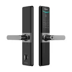 PHILIPS - Cerradura Digital DDL610-5HBS App Huella Clave + Hub