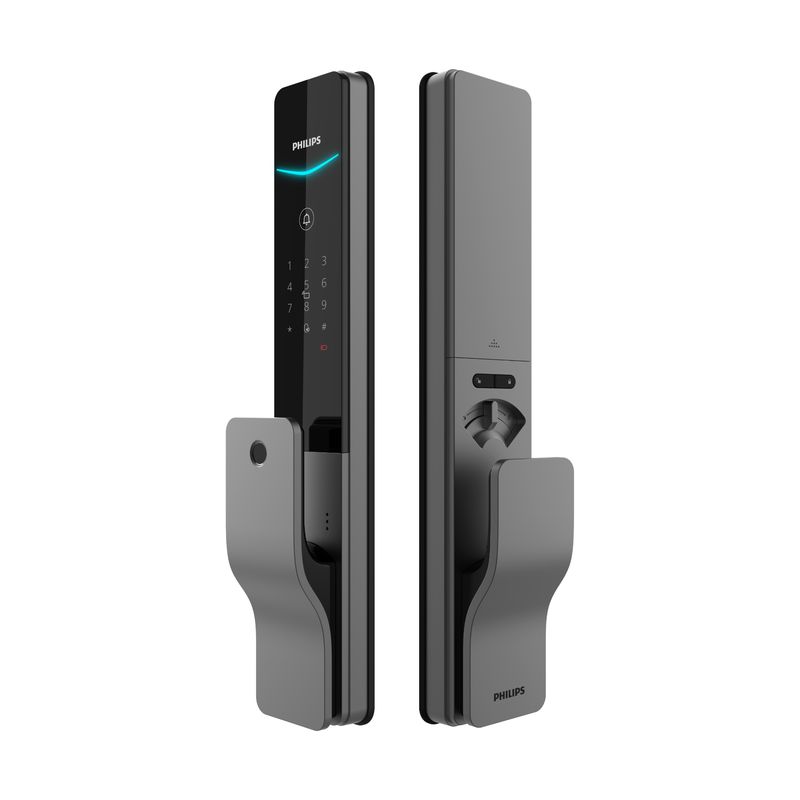 PHILIPS - Cerradura Digital Philips DDL801-5HBS App Huella Clave + Hub