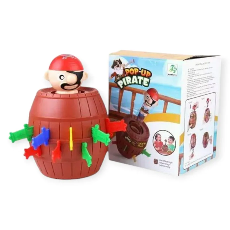 GENERICO - JUEGO POP UP PIRATA ESPADAS ALCANCIA