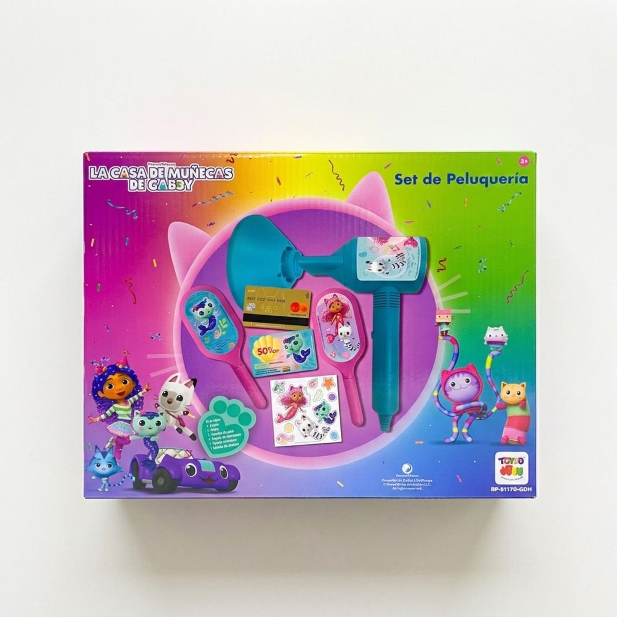 GABBYS DOLLHOUSE - Set De Peluquería Secador - Gabby´S Doll House