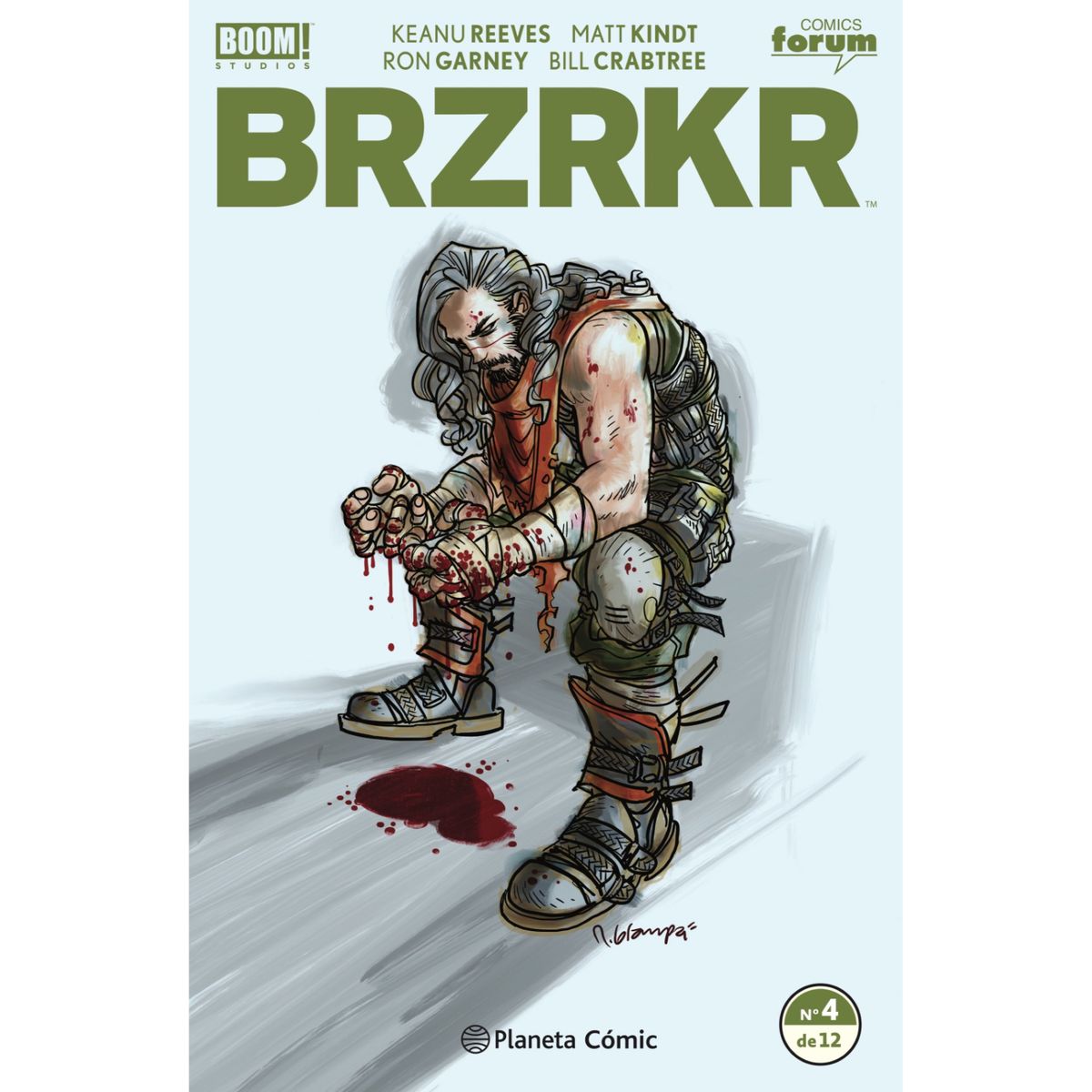 PLANETA - Brzrkr Nº 04/12 - Autor(a):  Keanu Reeves