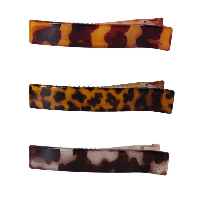 BIJOUTERIA LB20 SPA - Set de 6 Pinza tipo tiburón para el pelo - promo 6