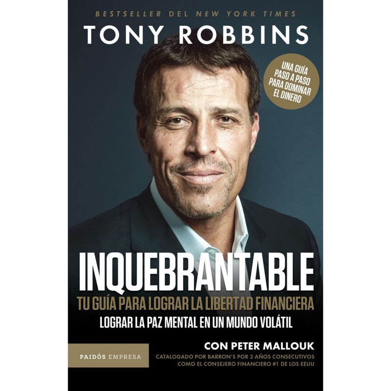 BOOKET - Inquebrantable - Autora  Tony Robbins