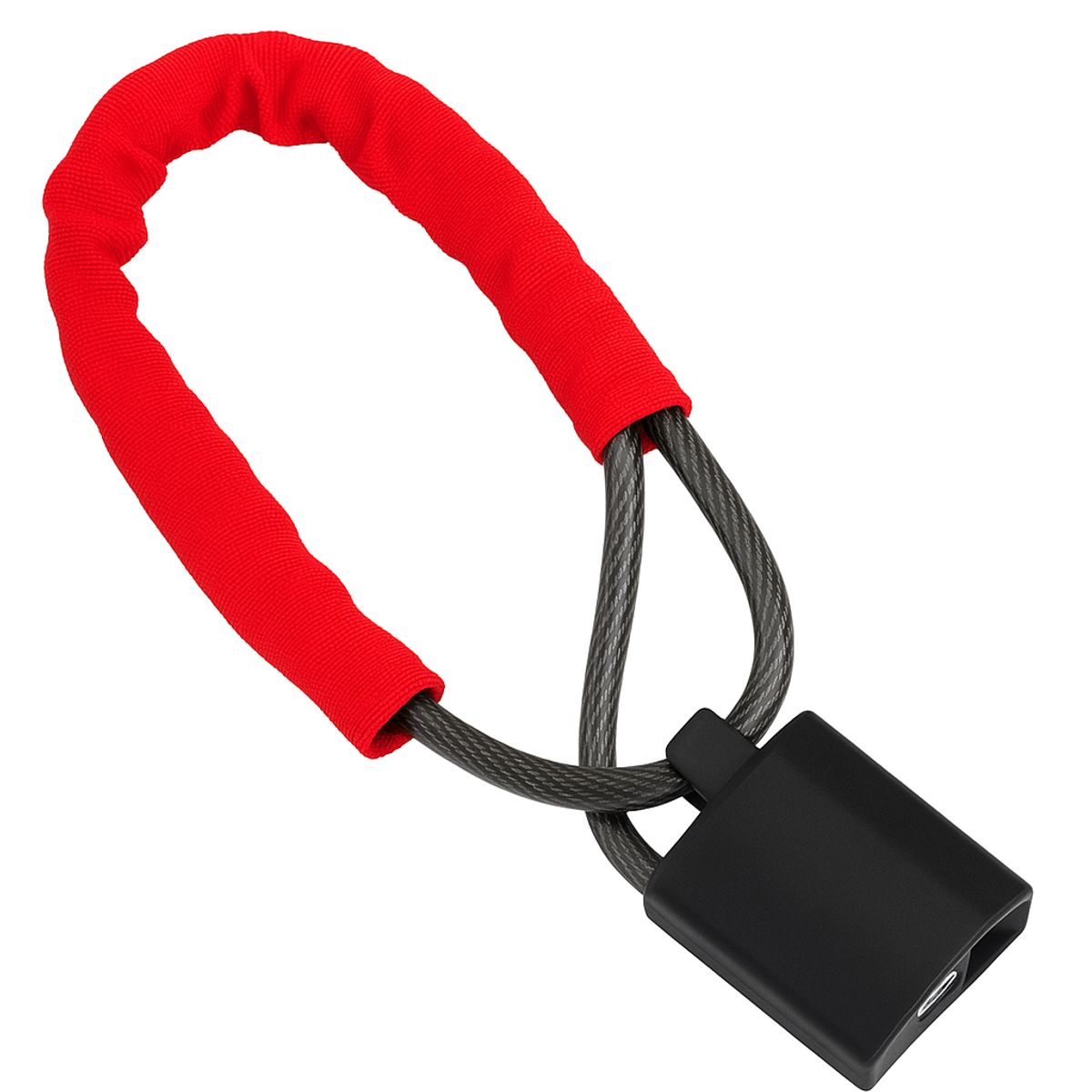 MOVI - Seguro Antirrobo Volante-Cinturón Truper Reforzado