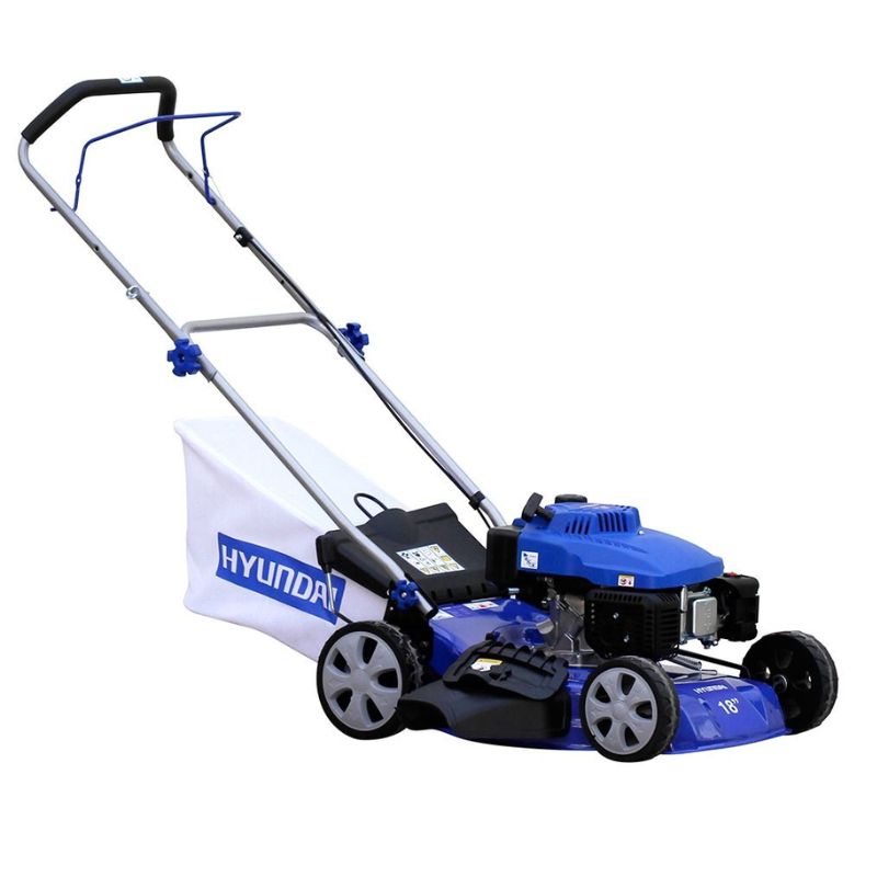 HYUNDAI - Cortadora de pasto manual 18″ 5HP 140CC  HYUNDAI