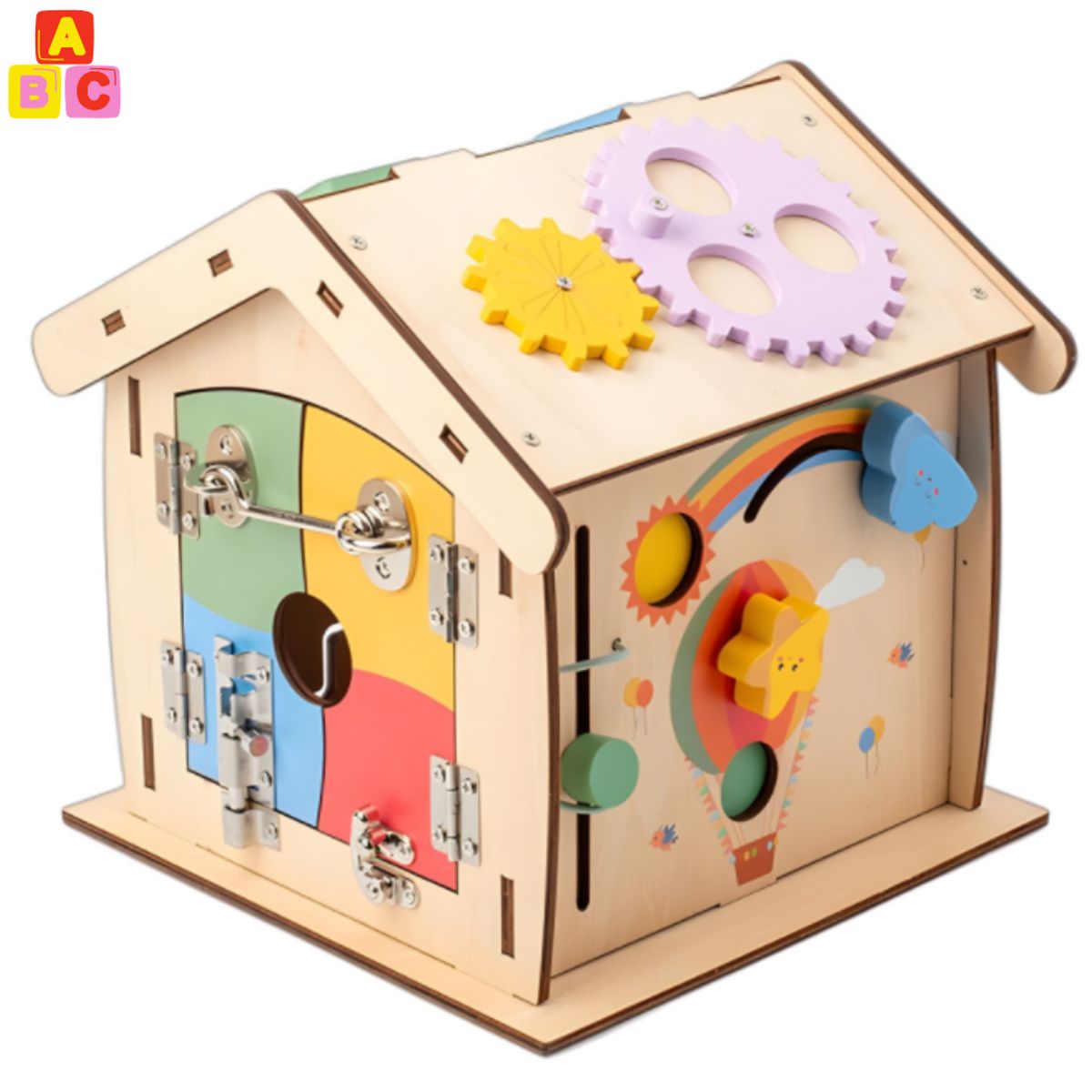 ABC - Casa de Actividades Sensoriales Montessori de Madera