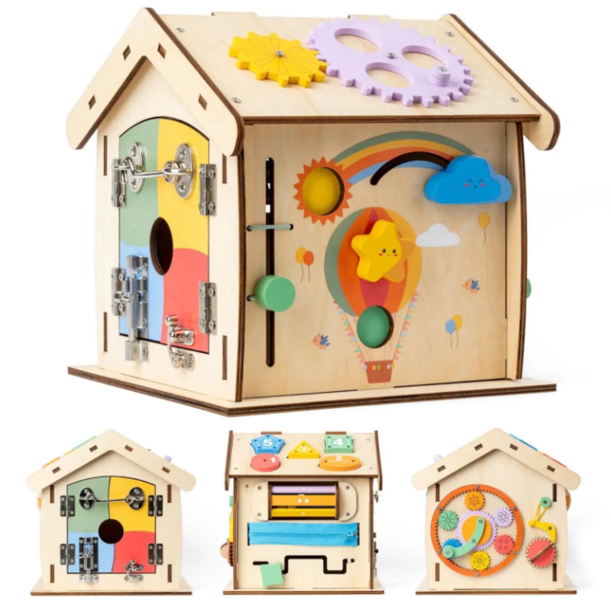 ABC - Casa de Actividades Sensoriales Montessori de Madera