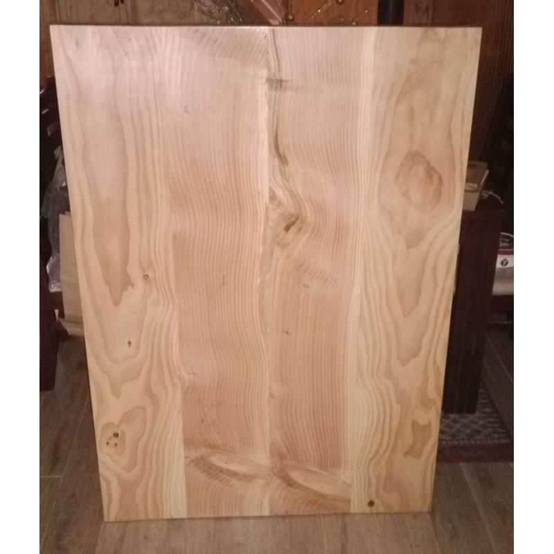 GENERICO - Cubierta De Madera Pino Oregón Vitrificado Para Muebles Natural