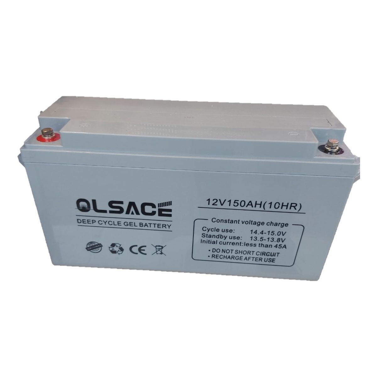 GENERICO - Bateria Ciclo Profundo 12v 150ah Baterias Gel Energia Solar
