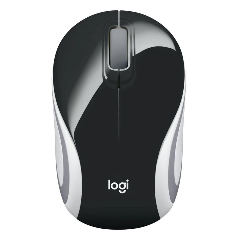 LOGITECH - Mouse M187 Negro Inalámbrico Logitech