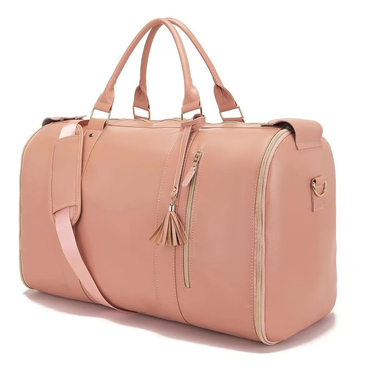 EVERSO - Bolsa De Viaje Gran Capacidad Lmpermeable Plegable Deportes Rosa