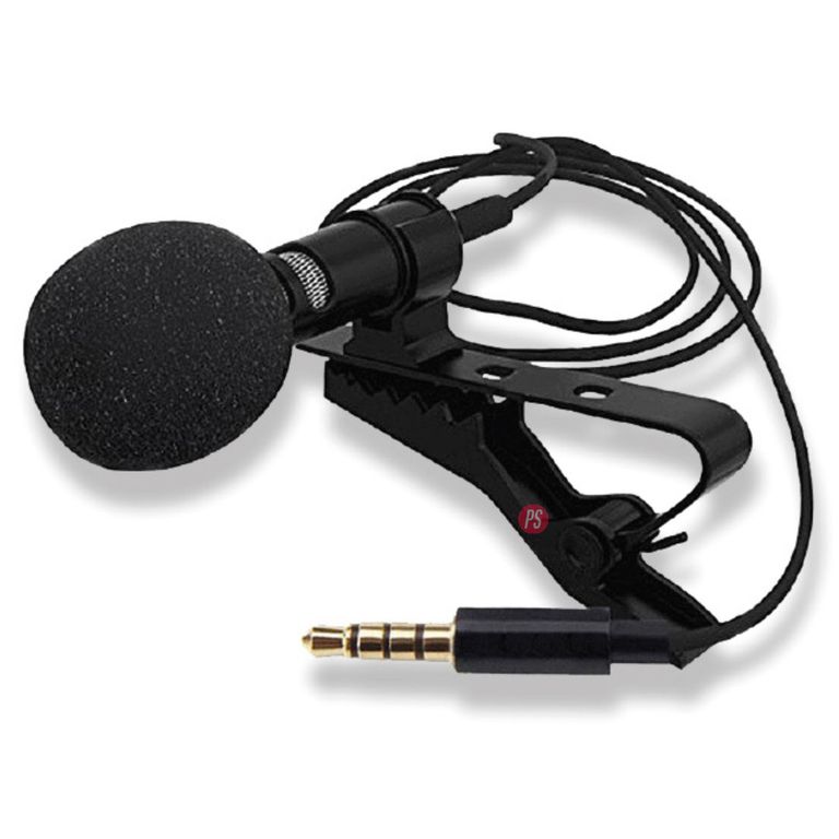 Microfono De Solapa Streaming Conector Trs 35mm - Ps